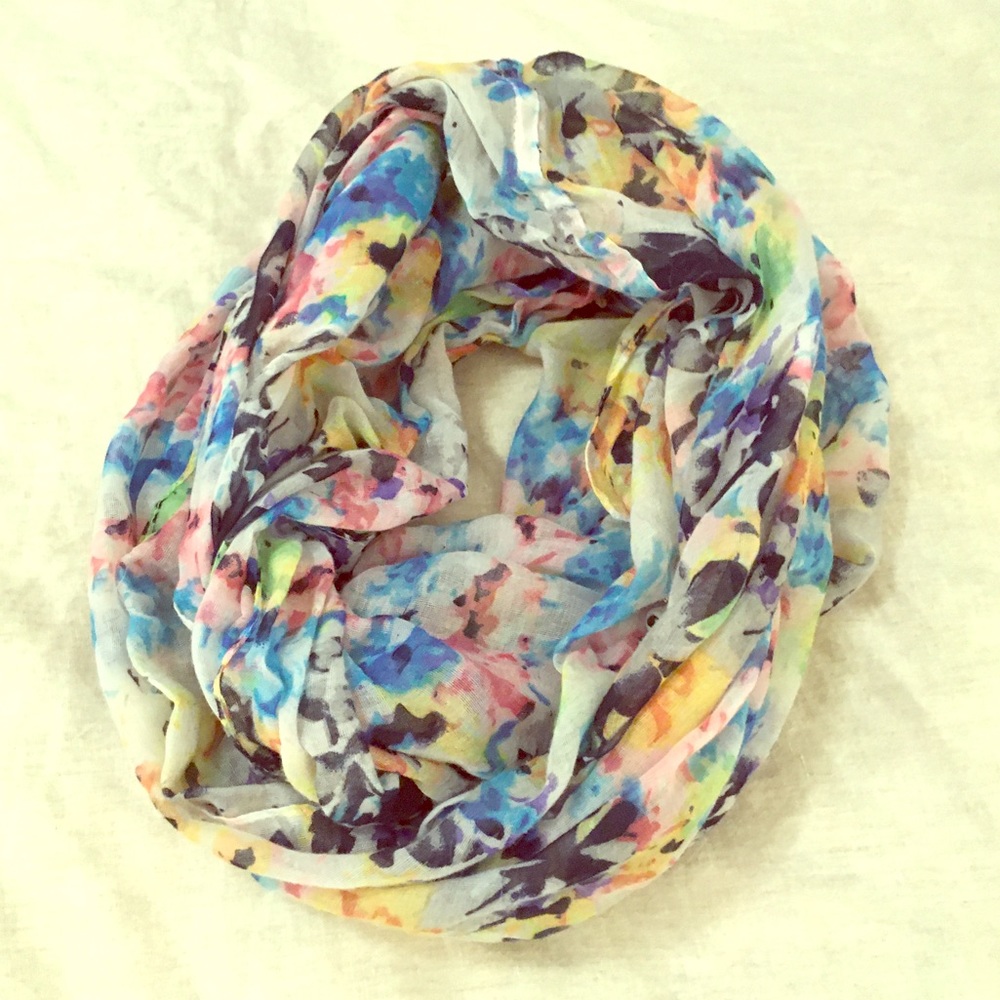 Multicolor Floral Women's Scarf